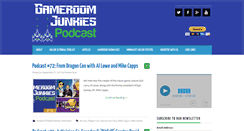 Desktop Screenshot of gameroomjunkies.com